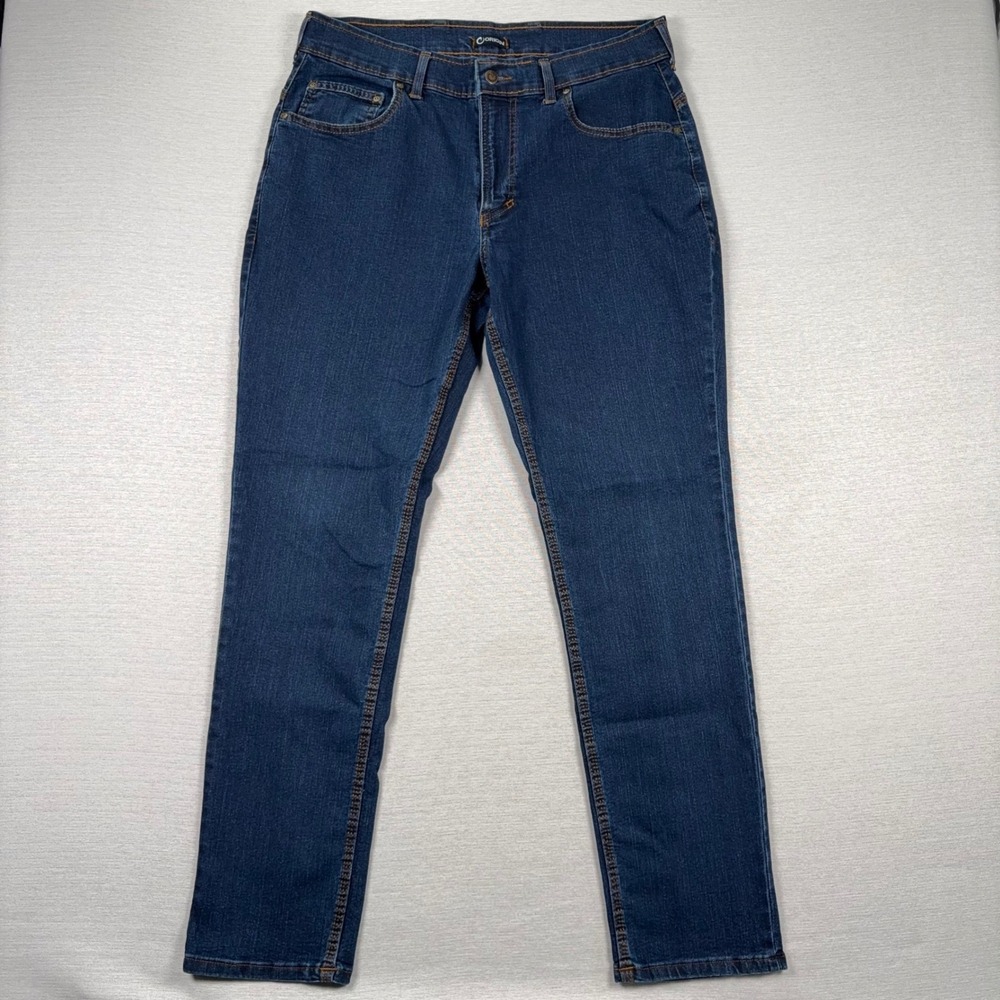 Origin Delta 68 Fighter Fit Jeans Mens 36x32 Blue Performance Denim